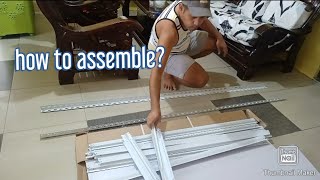 how to  Assemble Heavy duty boltless shelves [upl. by Dnomaid811]