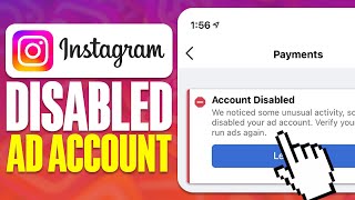 How To Fix Disabled instagram Ad Account 2024 [upl. by Aurita]