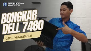 BONGKAR LAPTOP DELL 7480 [upl. by Ancier]