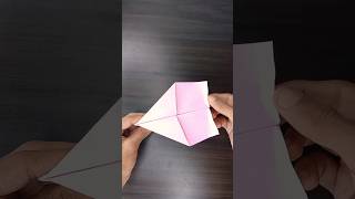 100 Returnable boomerang plane diy origami [upl. by Eissen]