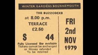 Buzzcocks  Live  Winter Gardens Bournemouth England 11279 [upl. by Ayerim]