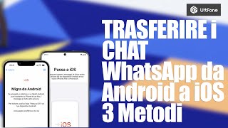 3 Metodi Trasferire Le Chat WhatsApp Da Android ad iPhone Senza Perdere I Datiä¸¨Guide 2023 [upl. by Airdnax]