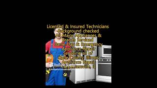 Appliance Repair Carpentersville IL 6304250827 [upl. by Asiret]