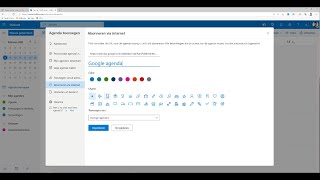Google Agenda met Outlook koppelen  Google Workspace user guide [upl. by Langan858]