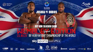 Joshua vs Dubois to fight LIVE on Sky Sports Box Office  Full Press Conference [upl. by Ellah]