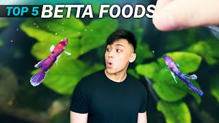 Top 5 Betta Fish Foods You Need to Try [upl. by Jurkoic]