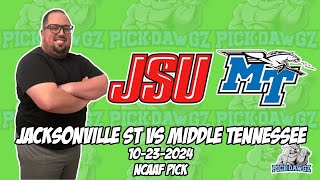 Jacksonville State vs Middle Tennessee College Football Picks amp Predictions  Week 9 NCAAF Tips [upl. by Hairej]