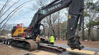 The Beast Is Here The Volvo 550E Excavator [upl. by Rocco333]