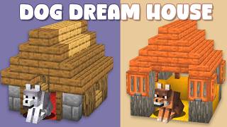 Building House for Every NEW DOG in Minecraft [upl. by Zaremski]