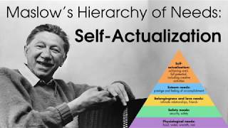 Maslows Hierarchy of Needs SelfActualization and SelfTranscendence [upl. by Connolly645]