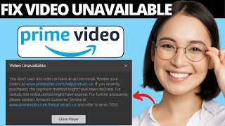 How To Fix Amazon Prime Video Unavailable Error [upl. by Nyhagen836]