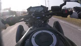 First wheelie of The year Kawasaki z800 [upl. by Barr]