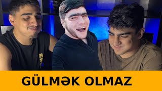 GÜLMƏK OLMAZ  GÜLMEME CHALLENGE AĞIZDA SU [upl. by Huberman]