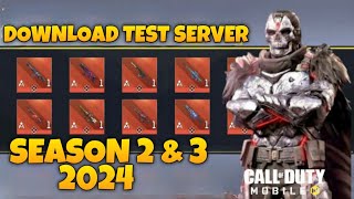 New How to Download Season 2 2024 Beta Test Server in Codm  Codm Season 2 leaks 2024 [upl. by Neenwahs]