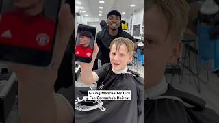 I gave a Manchester City Fan Garnacho’s Haircut 😭 [upl. by Lingwood]