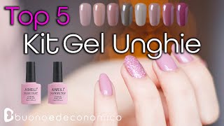 Top 5  Migliore Kit gel per unghie 2021  Guida allacquisto del kit per manicure semipermanente [upl. by Adnuhsat1]