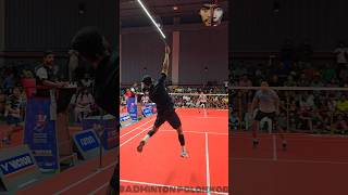 Footwork of the champ from Kerala💥🤯🤯badminton badmintonsingles shorts [upl. by Marcus84]