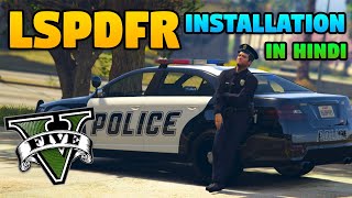 How to Install LSPDFR in GTA 5  Step by Step  Hindi [upl. by Sarnoff]