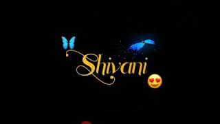 Shivani Name Arts🇼 🇦 🇹 🇨 🇭 👍🏻Like✔ 📲 Share✔ 📺 Subscribe✔ [upl. by Alben]