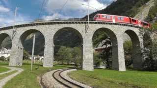 Rhatische Bahn RhB Switzerland Railways [upl. by Flower]