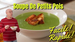 Recette de soupe de petits pois Une soupe aux petits pois facile à faire [upl. by Der382]