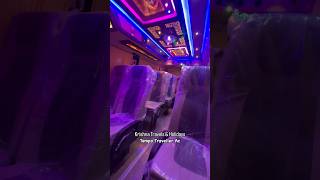 Tempo Traveller Rental Service Bangalore Krishna Travels amp Holidays tempotraveller travel [upl. by Christis]