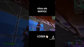 killato con la tecnica di MARTOZ tecnica martoz ranked kill postparty fortnite [upl. by Aitercul]