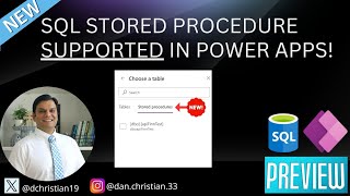 SQL Stored Procedure Supported In Power Apps [upl. by Wilcox]