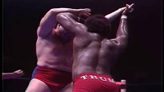 Junkyard Dog vs Nikolai Volkoff 19831216 [upl. by Annoyt]