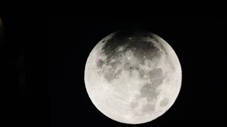 Partial Lunar Eclipse Blood Beaver Moon [upl. by Gona136]