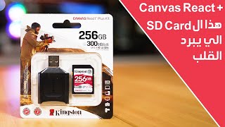 كيف تختار ميموري مناسب لك مع Kingston SD Card Canvas React Plus Kit [upl. by Lehcear]