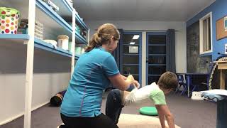 Testing Spinal Gallant Reflex [upl. by Zacherie]