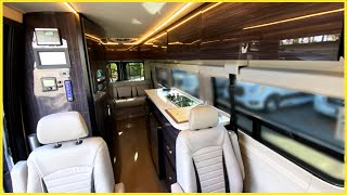 INCREDIBLE Seats 7 Winnebago ERA 70X Sprinter Camper Van Full Walkthrough [upl. by Valdemar719]