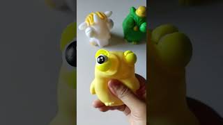 Yellow squishy squishies squish toys squishy satisfying diy fidget [upl. by Uy]