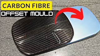 How to make a Carbon Fibre cover OFFSET MOULD Using Sheetwax Carbon Fiber [upl. by Eimerej]