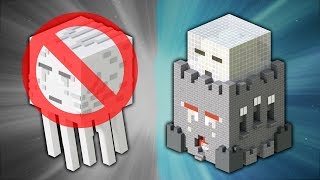 How to Build a Ghast Proof House  Minecraft [upl. by Hiamerej]