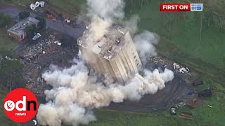 A giant building implosion in Australia goes wrong [upl. by Viridis167]