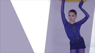 Kamila VALIEVA  4T amp FP practice JGP de Courchevel 082019 [upl. by Heymann]