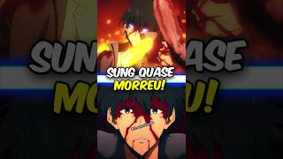 SUNG QUASE MORREU CERBERUS VS SUNG SOLO LEVELING ANIME [upl. by Burty]