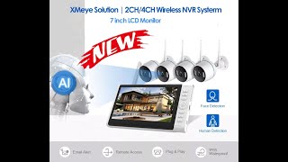 👑XMeye Pro Solution  WiFi Monitor NVR Kit WIPK2MpXM2 [upl. by Edals]