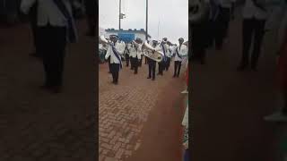 Mandleni brass band arrival at Gugwini in 2019 [upl. by Licastro724]