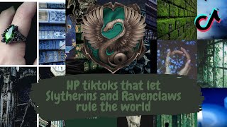 ⚡ HP tiktoks that let Slytherins 🐍 and Ravenclaws 🦅 rule the world 👑 [upl. by Berkin]