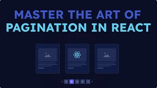 Master the art of Pagination using React Beginner Tutorial [upl. by Munroe109]