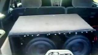 Car AudioAmerican Bass XFL 10sMASSIVE Roof Flex [upl. by Arabelle6]