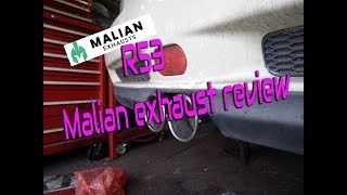 Malian Exhaust Review Mini Cooper S [upl. by Merrick]