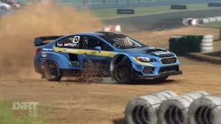 DiRT Rally 20  RX Supercars Daily Challenge  Subaru WRX STI Rallycross  Mettet Belgium [upl. by Purdy]