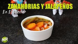 Como Hacer Zanahorias en Escabeche Chiles en Vinagre [upl. by Rusticus]