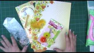 Hunkydory Daffodil Easter Card [upl. by Eramat]