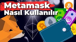 Metamask Kullanımı  Cüzdan Oluşturma  Para Yatırma  Ağ Ekleme [upl. by Fredenburg373]