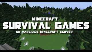 Minecraft Survival Games on Vareides Server [upl. by Iaverne]